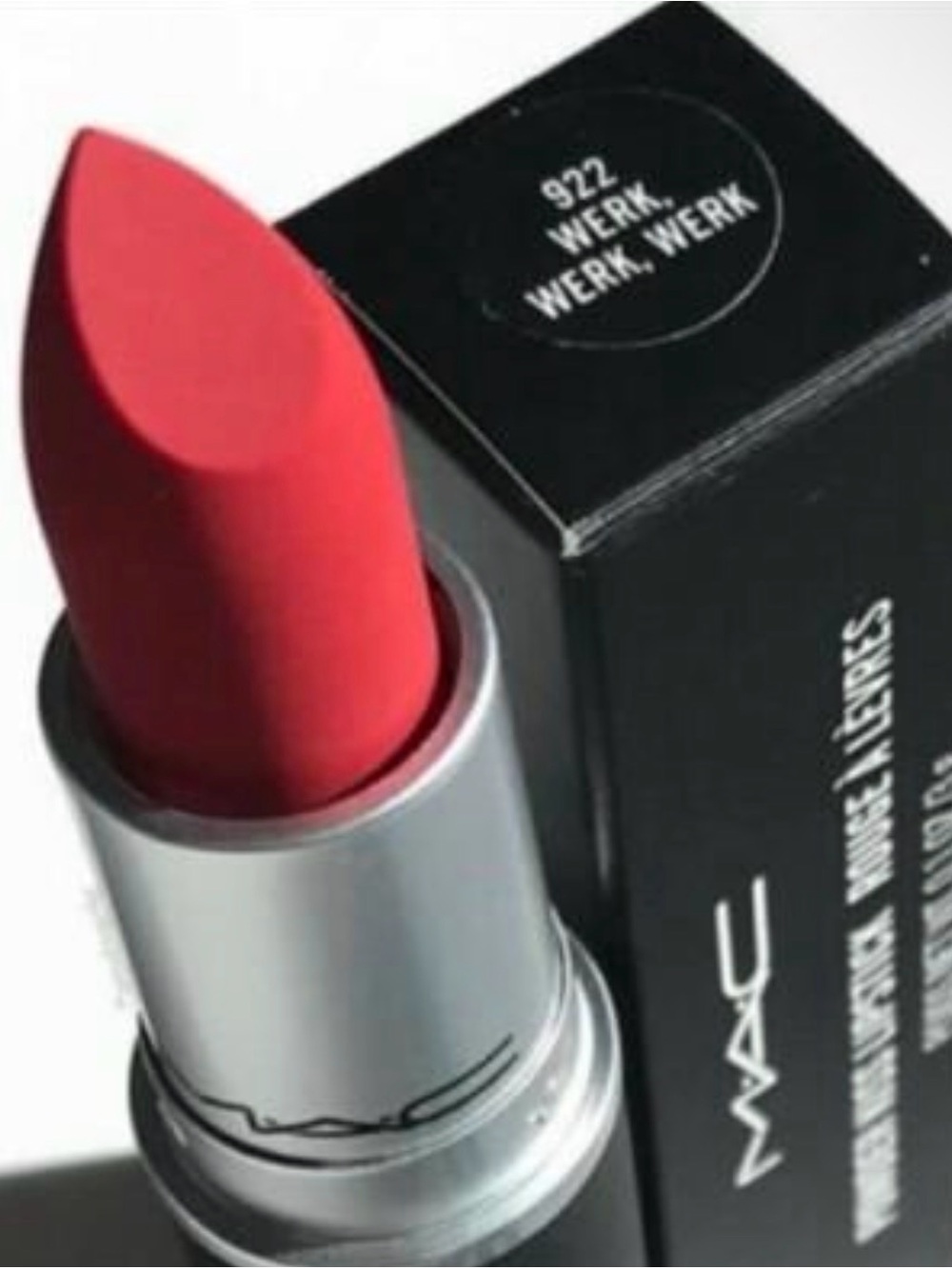 MAC Cosmetics Matte Lipstick - #922 Werk, Werk, Werk (Red)